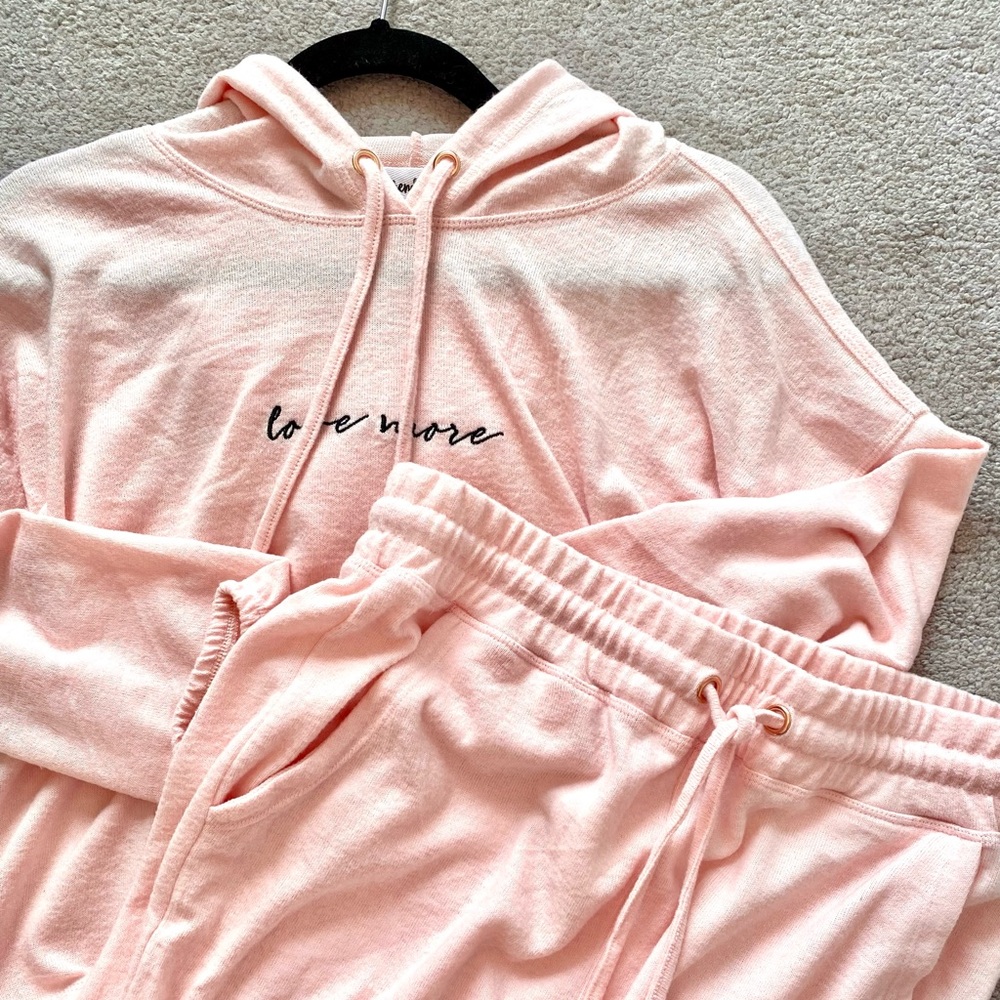 Pink Cozy Lounge Set